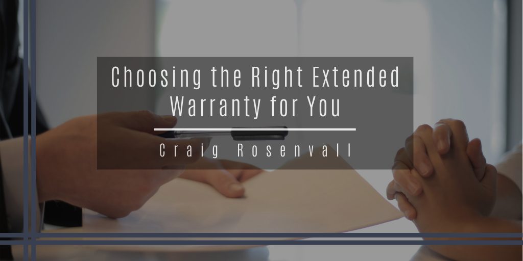 Choosing The Right Extended Warranty For You