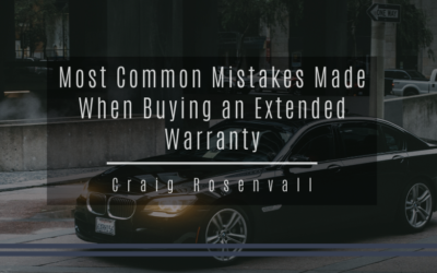 Most Common Mistakes Made When Buying an Extended Warranty