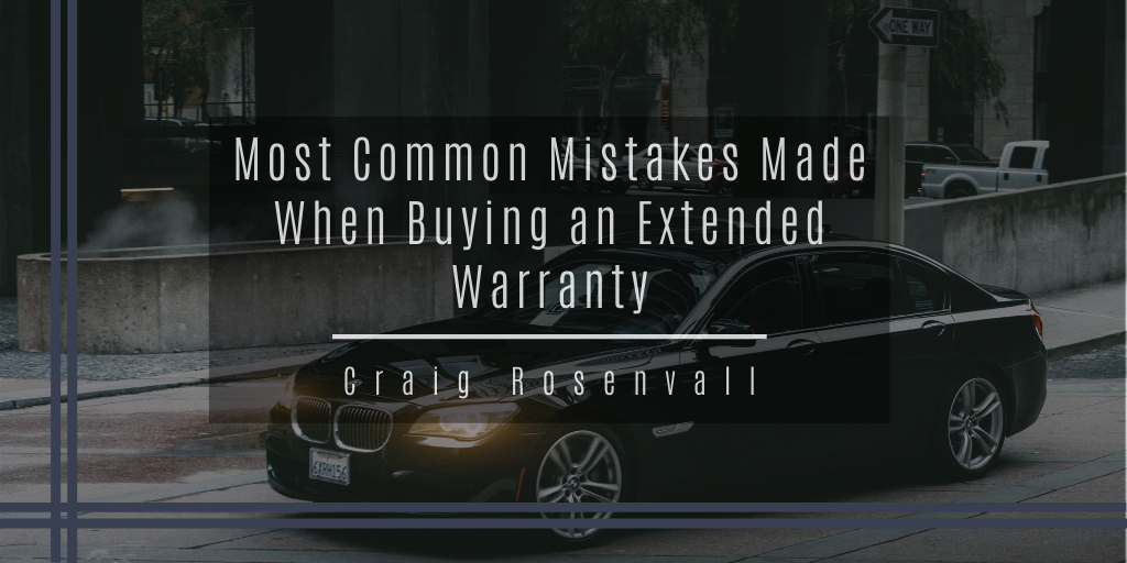 Most Common Mistakes Made When Buying An Extended Warranty